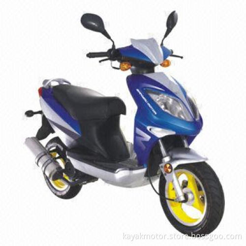 EEC Scooter with 50cc Engine, Single Cylinder, 4-stroke, Kick/Electric Starting